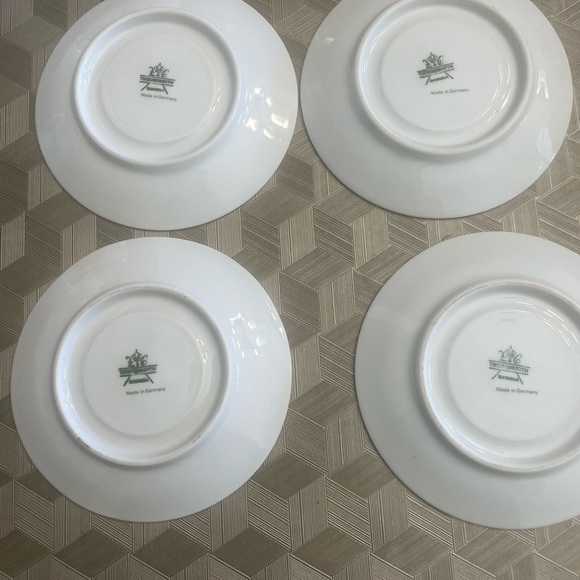 Tirshenreuth Bavaria Made in Germany Coffee set of 4 - Picture 6 of 16
